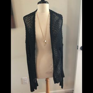 Abercrombie & Fitch layering cardigan- black